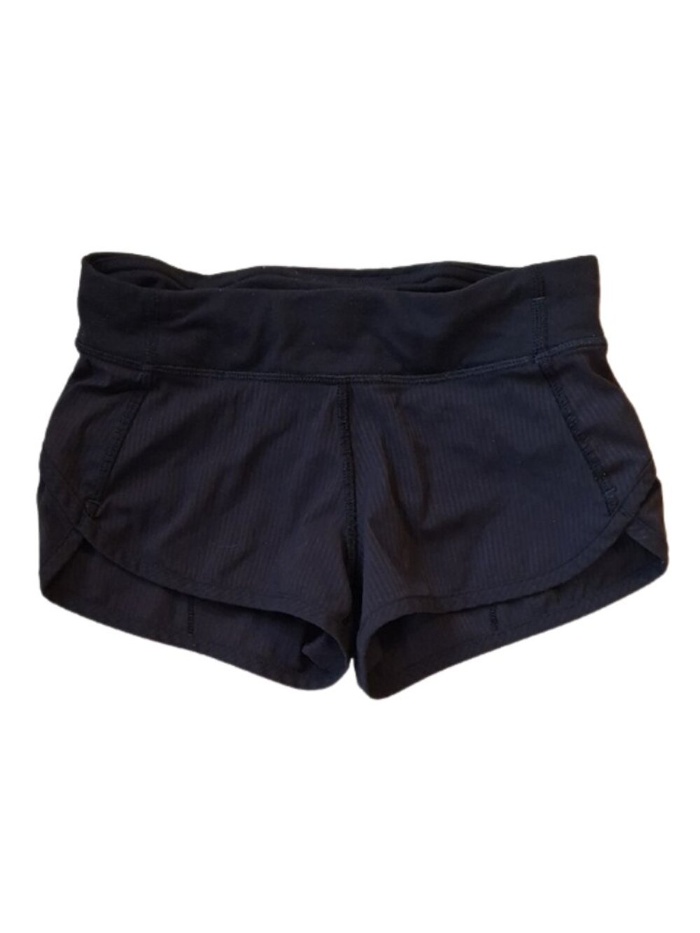 Ivivva Girl by Lululemon 🍋Speedy Shorts drawstring liner pocket black size 7